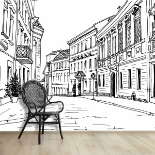 Papel de Parede Personalizado Vila
