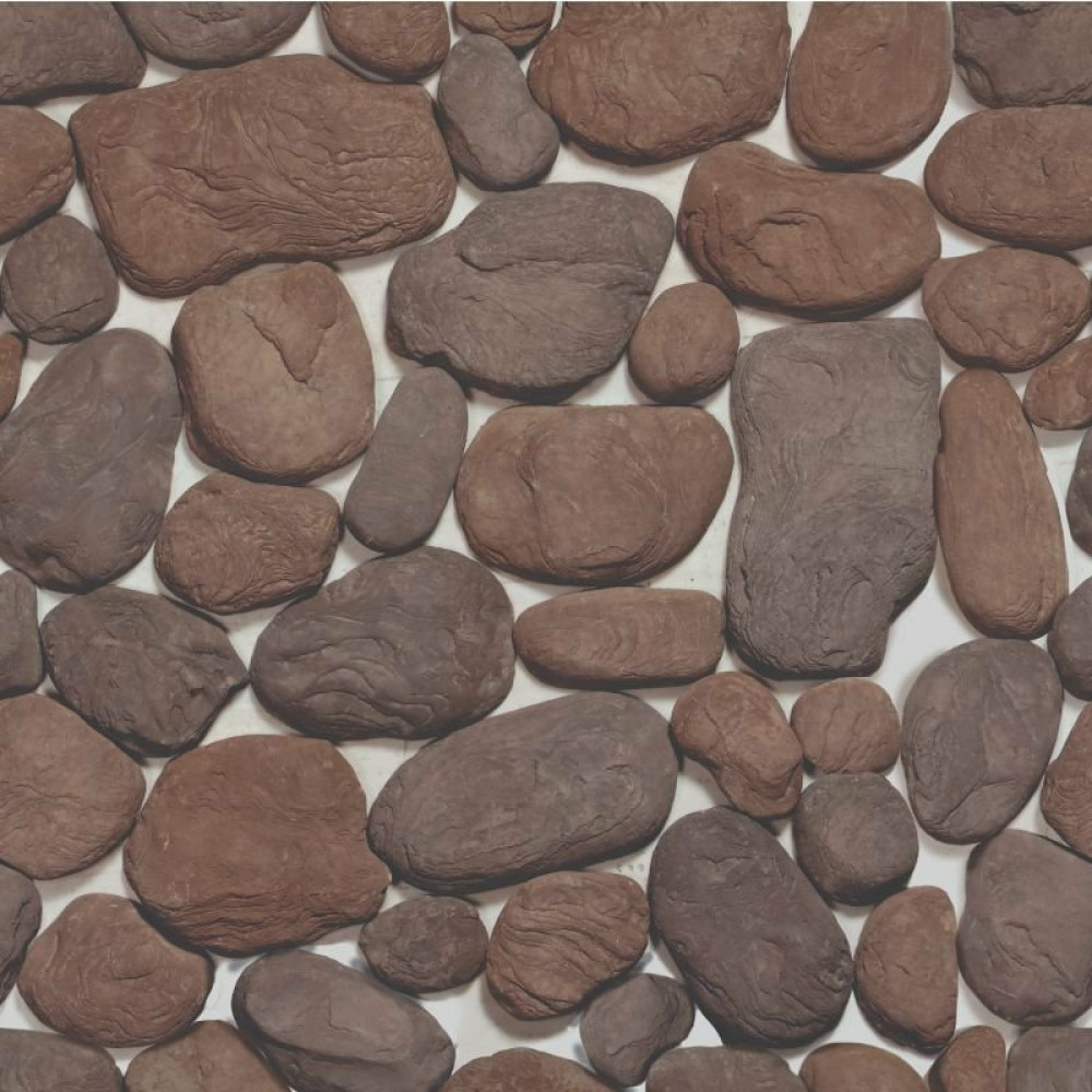 Papel de Parede Pedras Arredondadas em tons Escuros Papel de Parede Pedras Arredondadas em tons Escuros