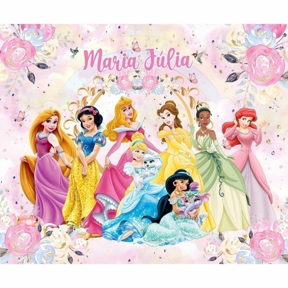 Papel De Parede Personalizado Princesas Glamorosas
