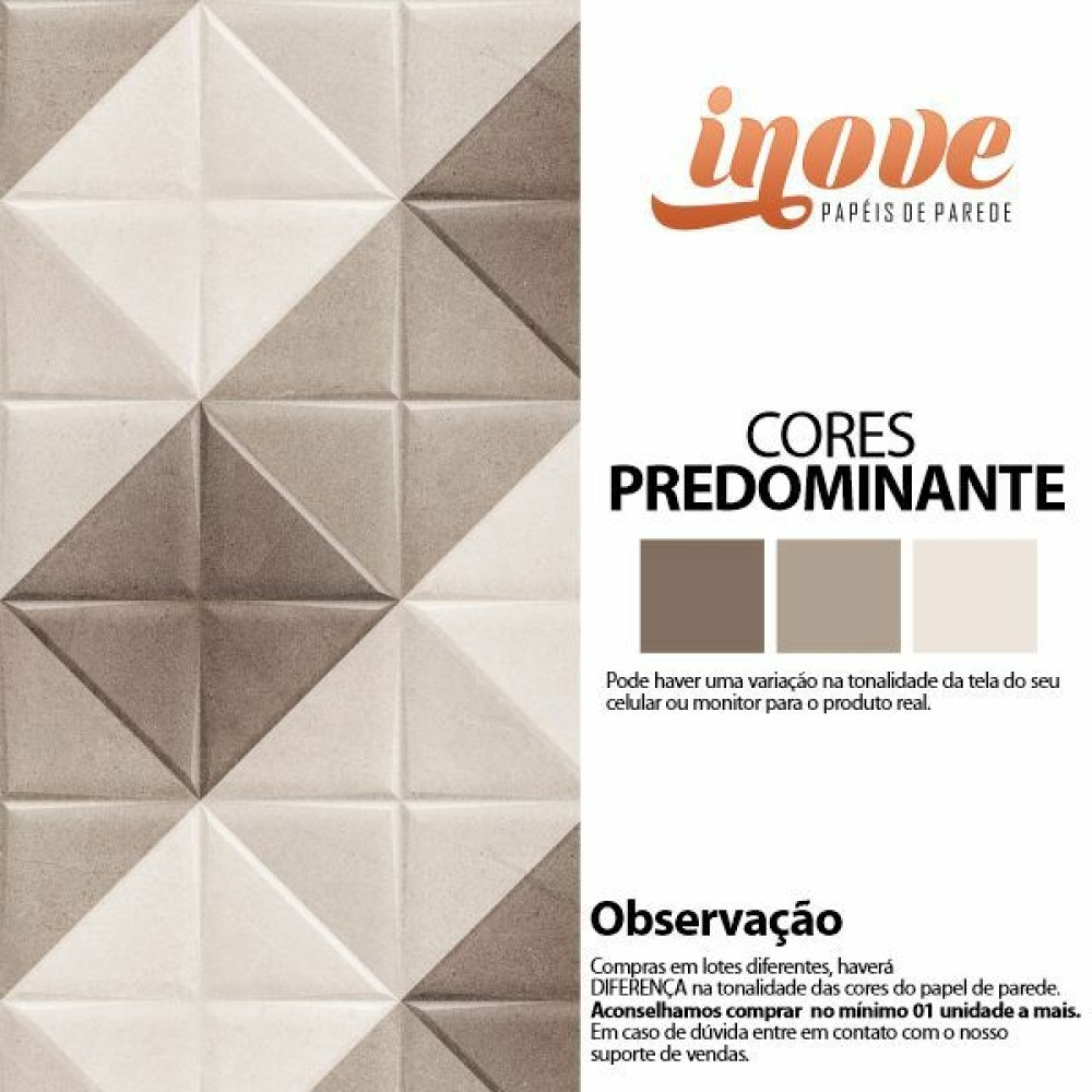 Papel de Parede Azulejo Xadrez Marrom