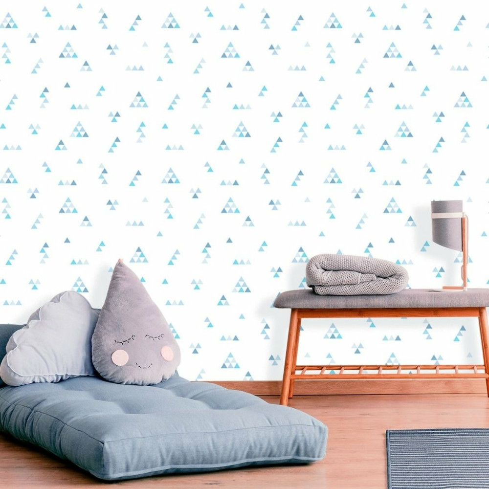 Papel de Parede Baby Soft Blue Papel de Parede Baby Soft Blue