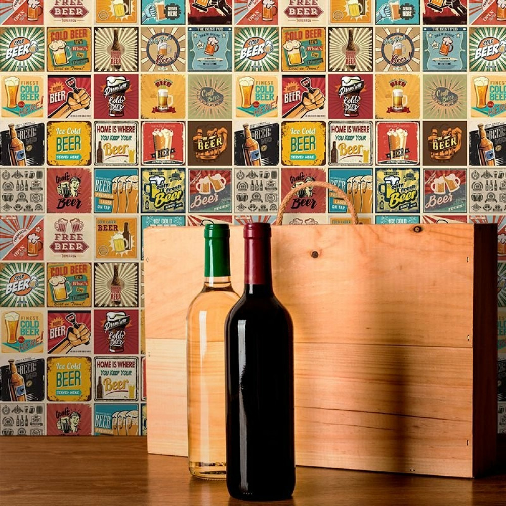 Papel de Parede Para Cozinha Cervejas Papel de Parede Para Cozinha Cervejas