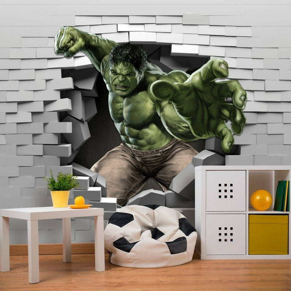 Papel de Parede Personalizado Hulk Papel de Parede Personalizado Hulk