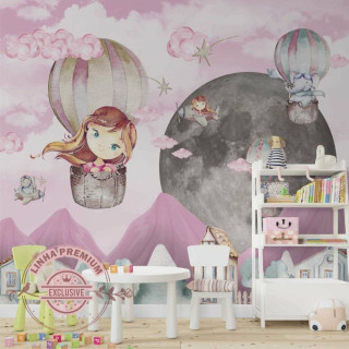 Papel De Parede Personalizado Passeio Na Lua