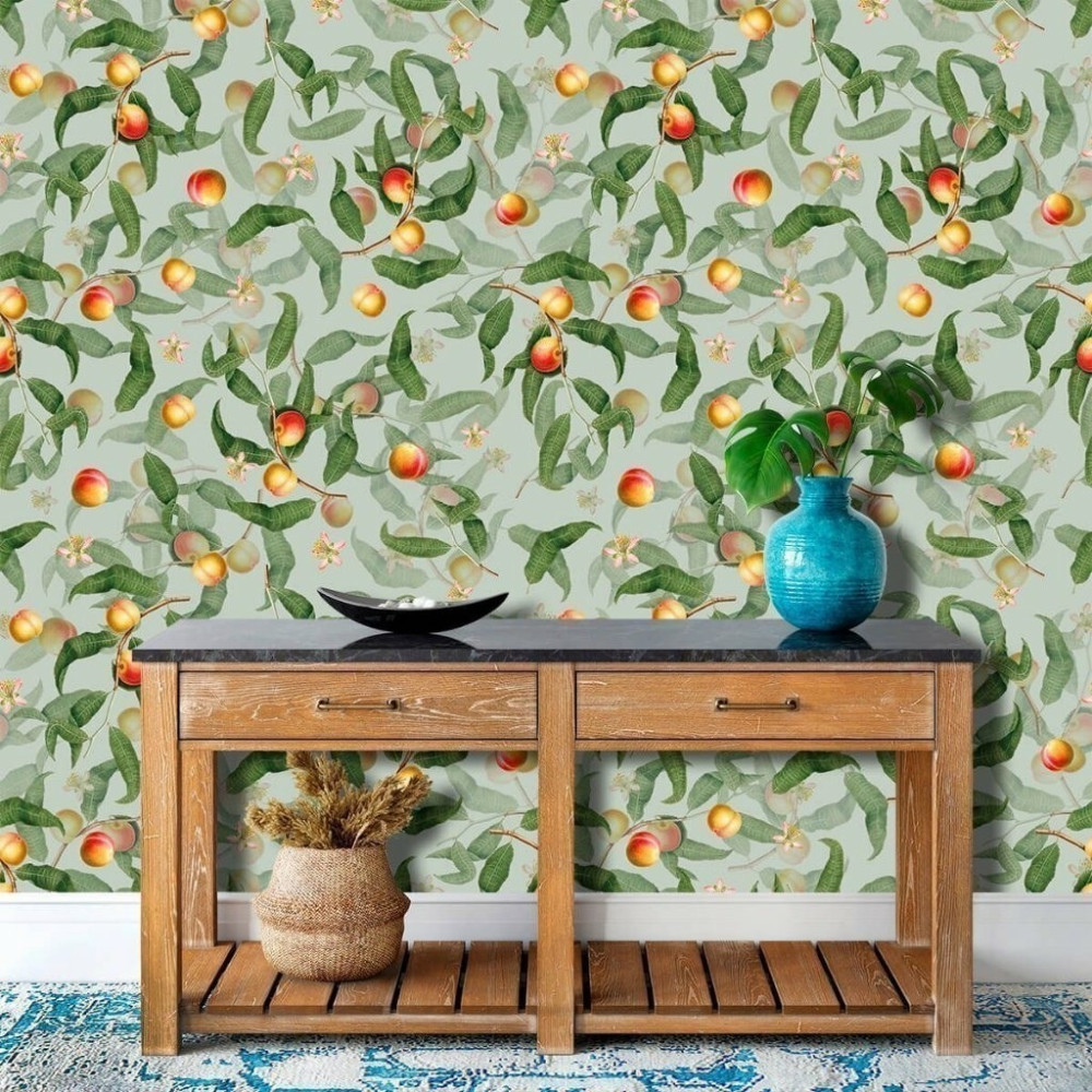 Papel de Parede Personalizado Peaches