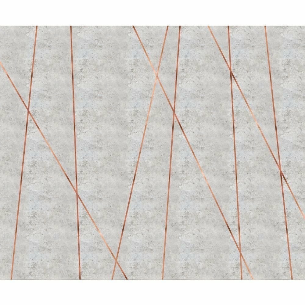 Papel de Parede Personalizado Zara Rose Gold