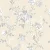 Papel de Parede Floral Bege e Cinza