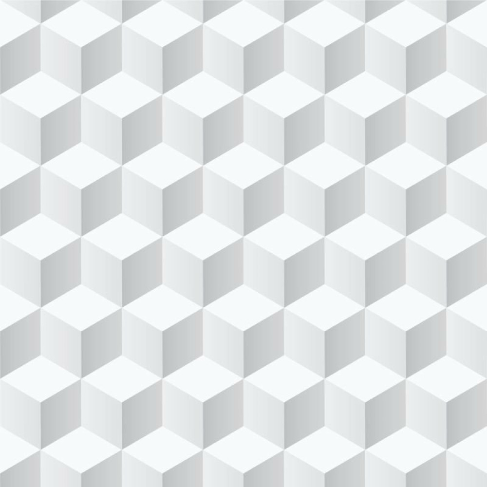 Papel de Parede Geométrico 3D Cubos