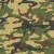 Papel de Parede Camuflado em tons de Bege e Verde
