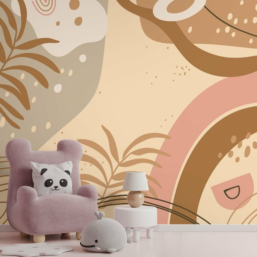 Papel de Parede Personalizado Boho Chic