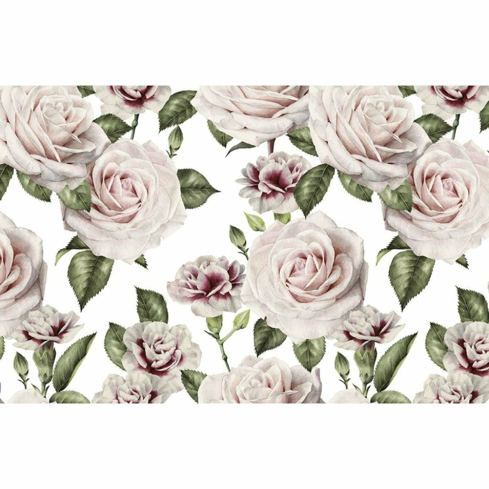 Papel De Parede Personalizado Delicate Roses