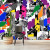 Papel de Parede Personalizado Collage