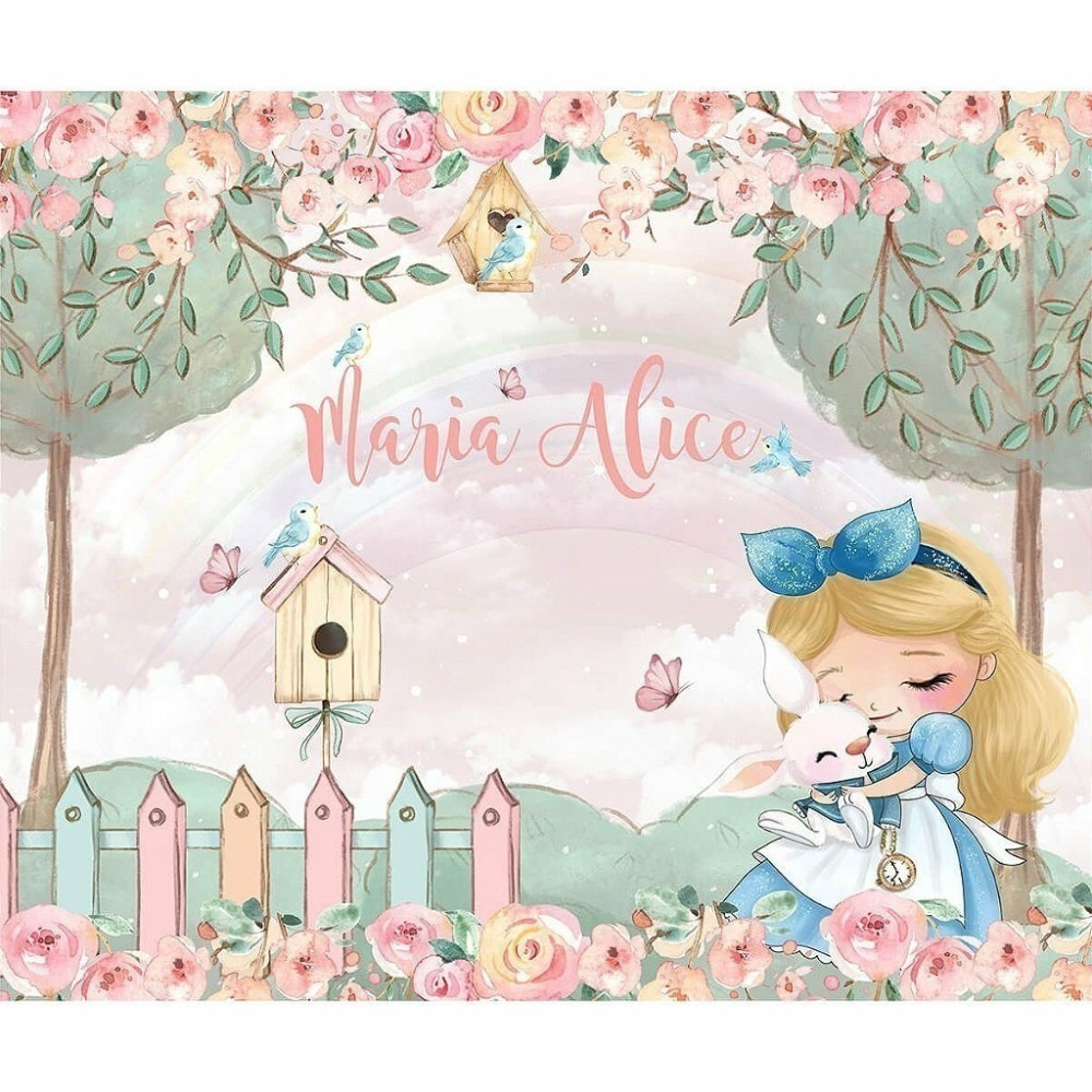 Papel De Parede Personalizado Jardim Da Alice Papel De Parede Personalizado Jardim Da Alice