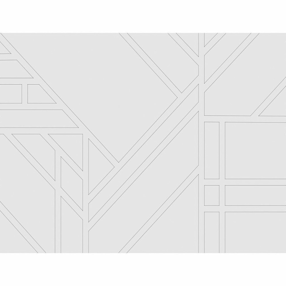 Papel de Parede Personalizado Painel de Madeira Branco Gelo