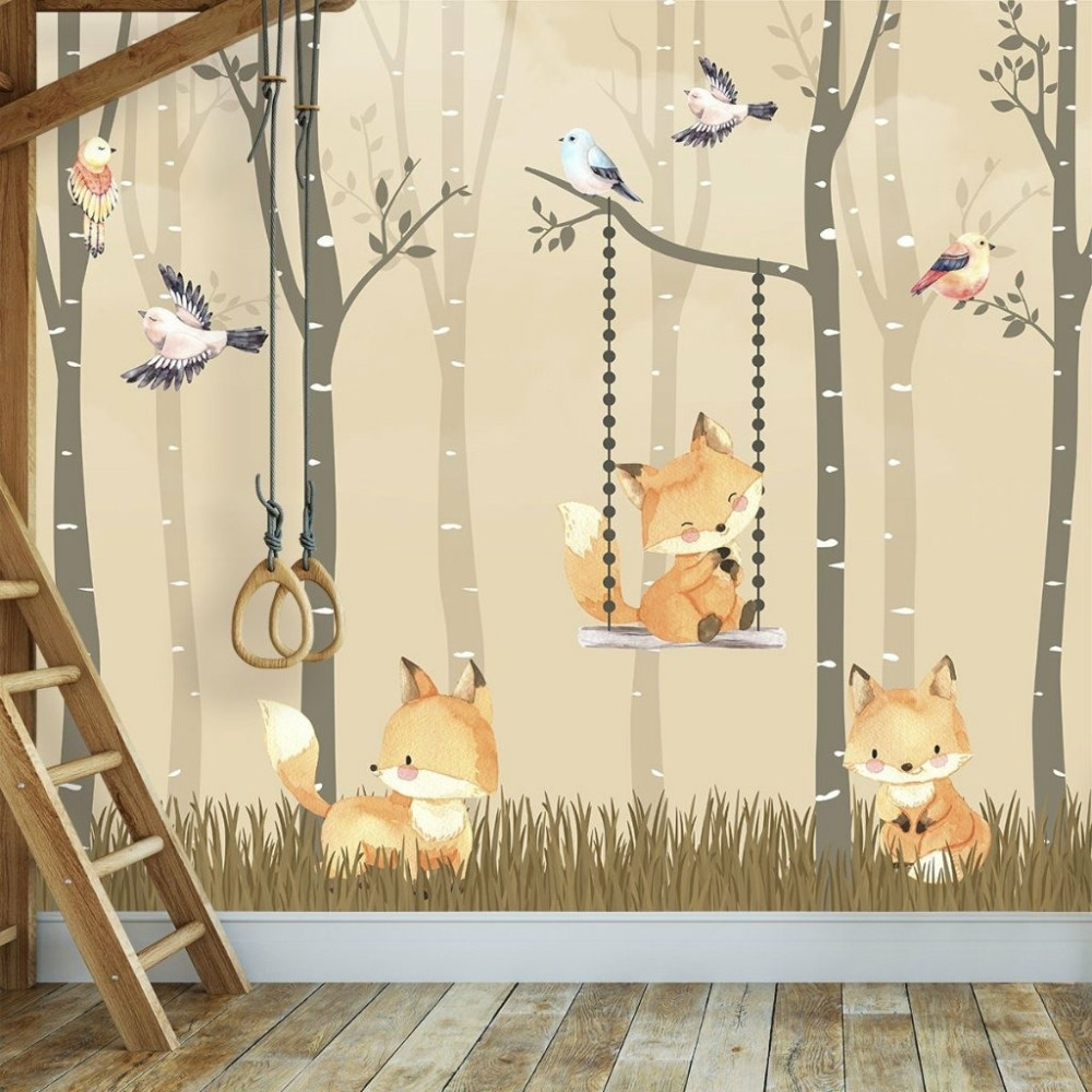 Papel de Parede Personalizado Floresta Encantada