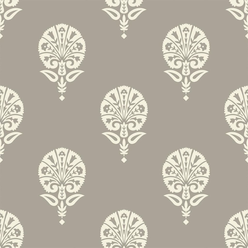 Papel de Parede Personalizado Arabesco Marrom Papel de Parede Personalizado Arabesco Marrom