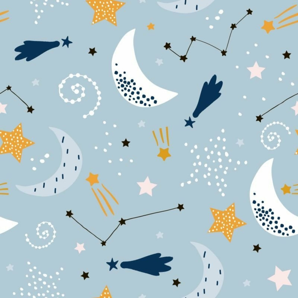 Papel de Parede Baby Céu Estrelado