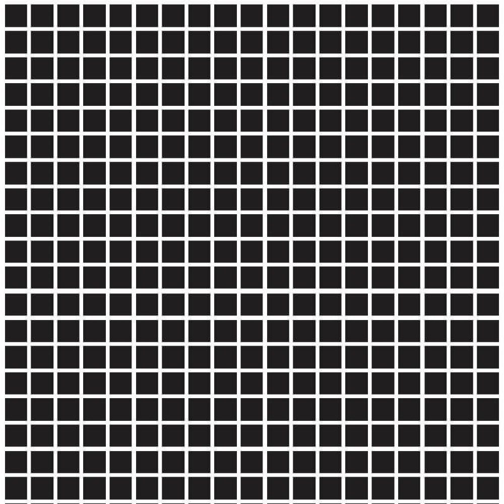 Papel de Parede Pastilhas em Preto