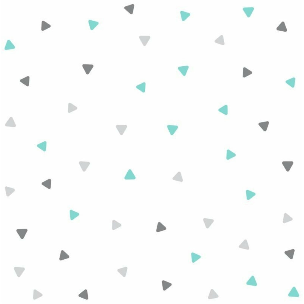 Papel de Parede Geométrico Triângulos Aquary
