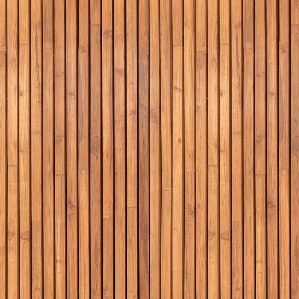 Papel De Parede Personalizado Madeira Ripado Realista