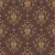 Papel de Parede Arabesco Brown
