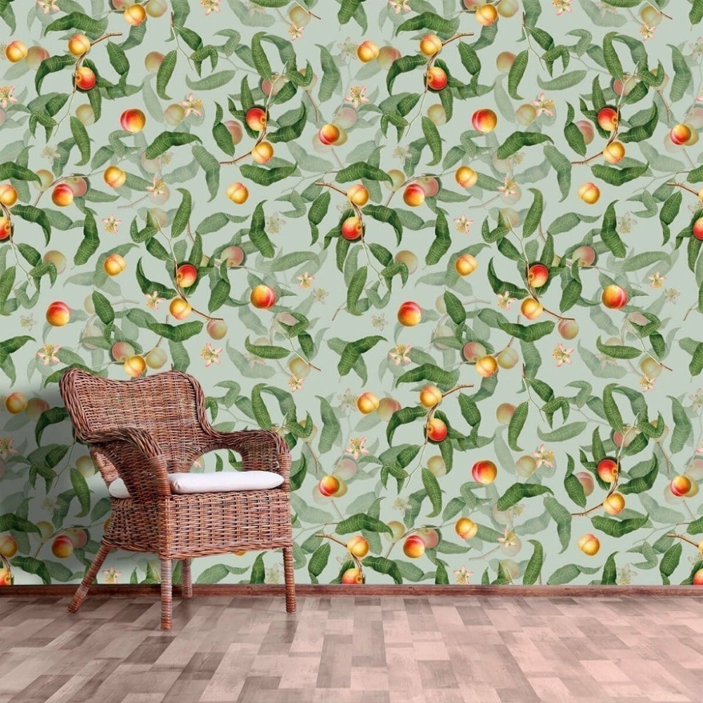 Papel de Parede Personalizado Peaches