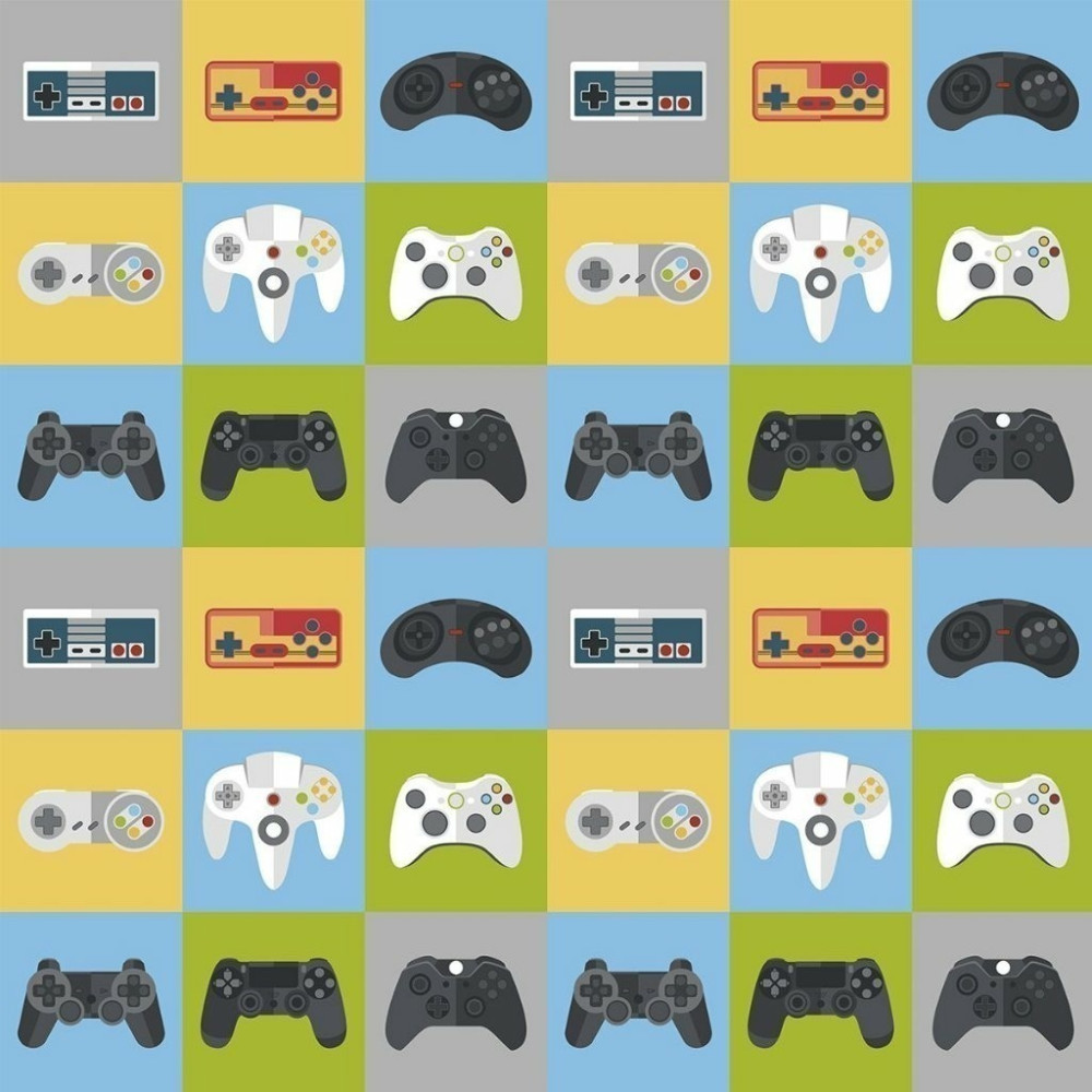 Papel de Parede Personalizado Joystick