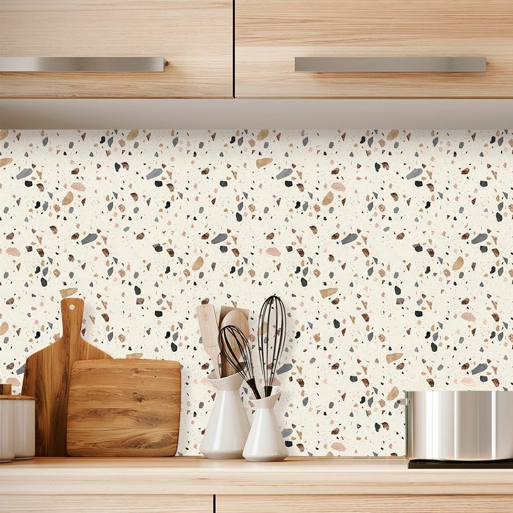 Papel de Parede Geométrico Granilite Bareine
