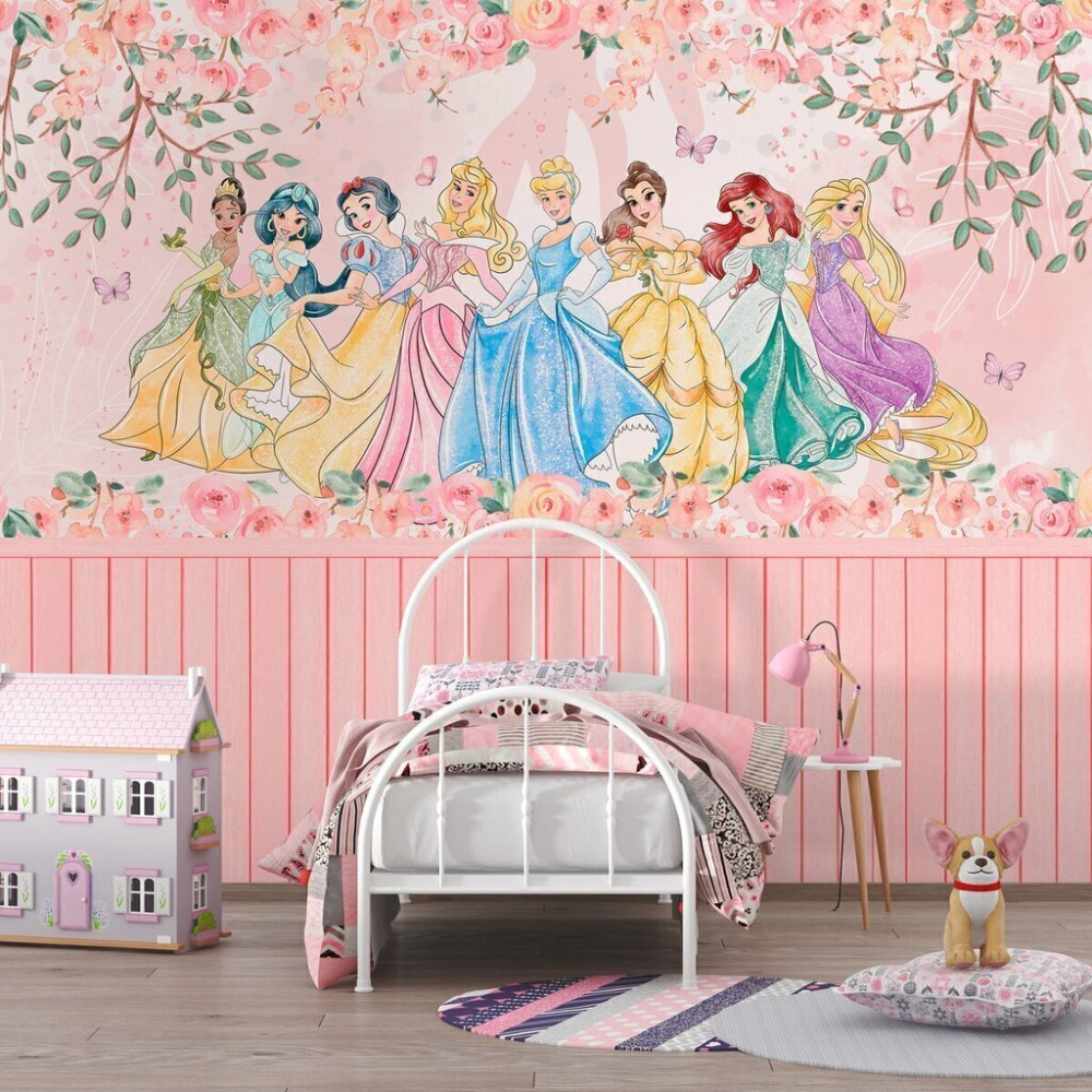 Papel de Parede Personalizado Floral Baile das Princesas Papel de Parede Personalizado Floral Baile das Princesas