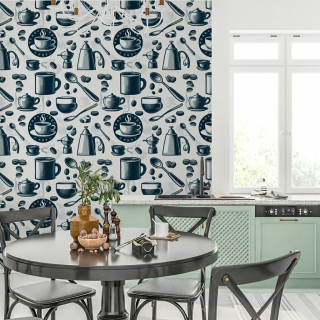 Papel de Parede Personalizado Café Expresso