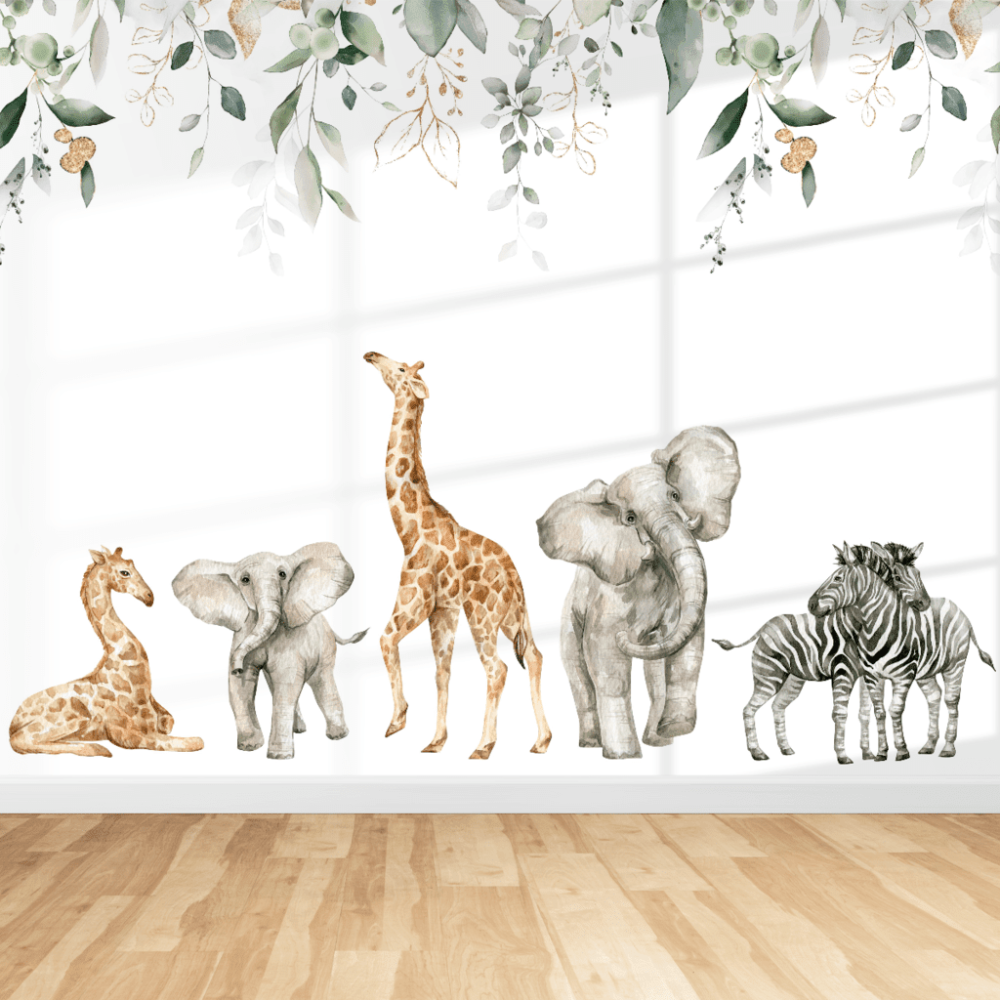 Papel de Parede Personalizado Habitat dos Animais