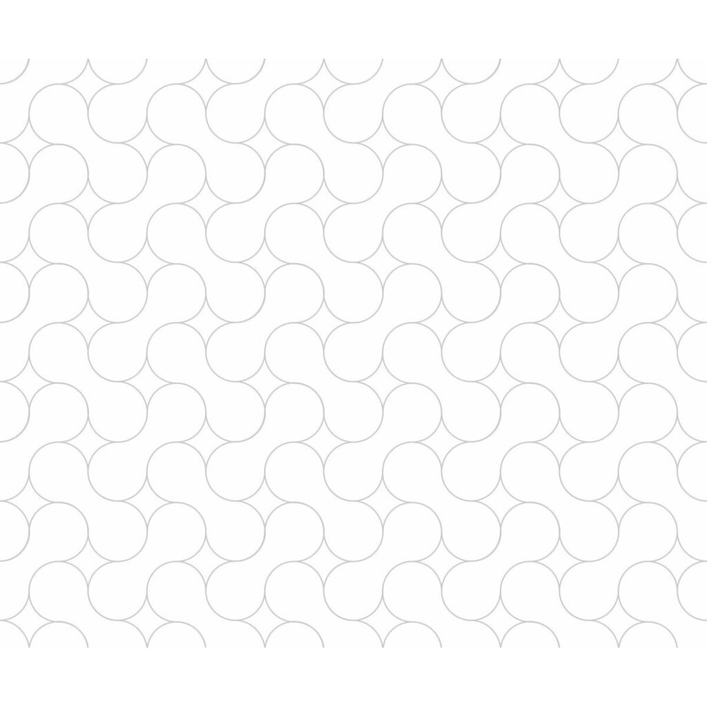 Papel de Parede Personalizado Geométrico em Curvas