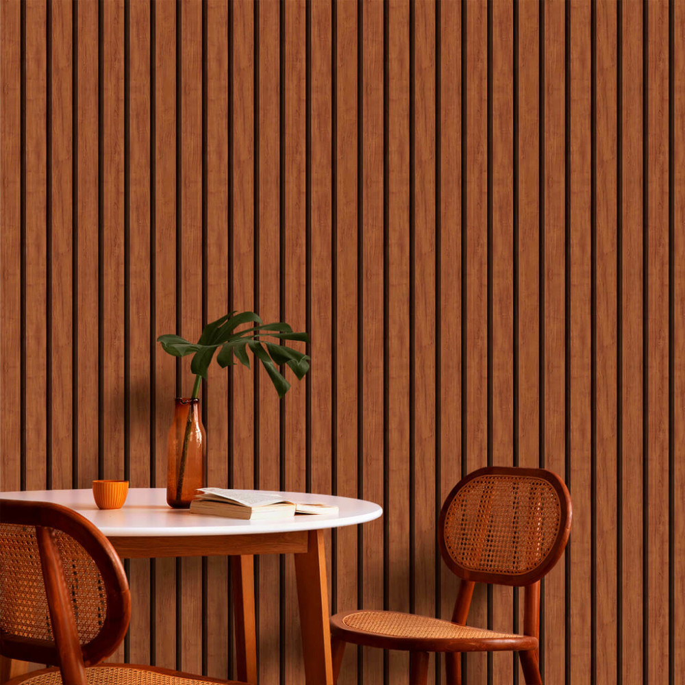 Papel de Parede Madeira Ripada Qatar Papel de Parede Madeira Ripada Qatar