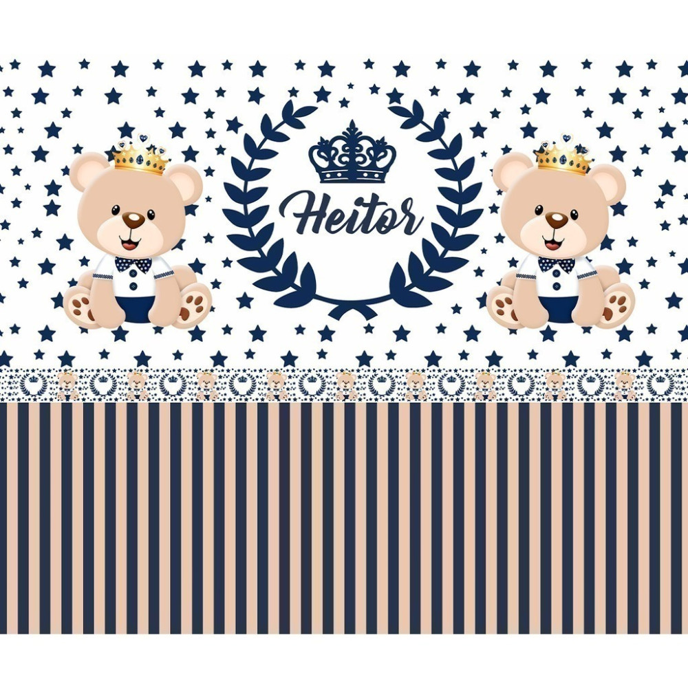 Papel De Parede Personalizado Ursinhos Baby