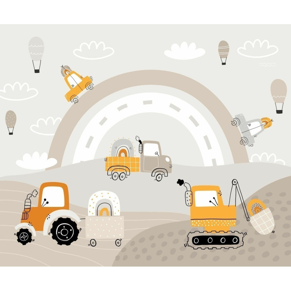 Papel de Parede Personalizado Céu em Construção Papel de Parede Personalizado Céu em Construção