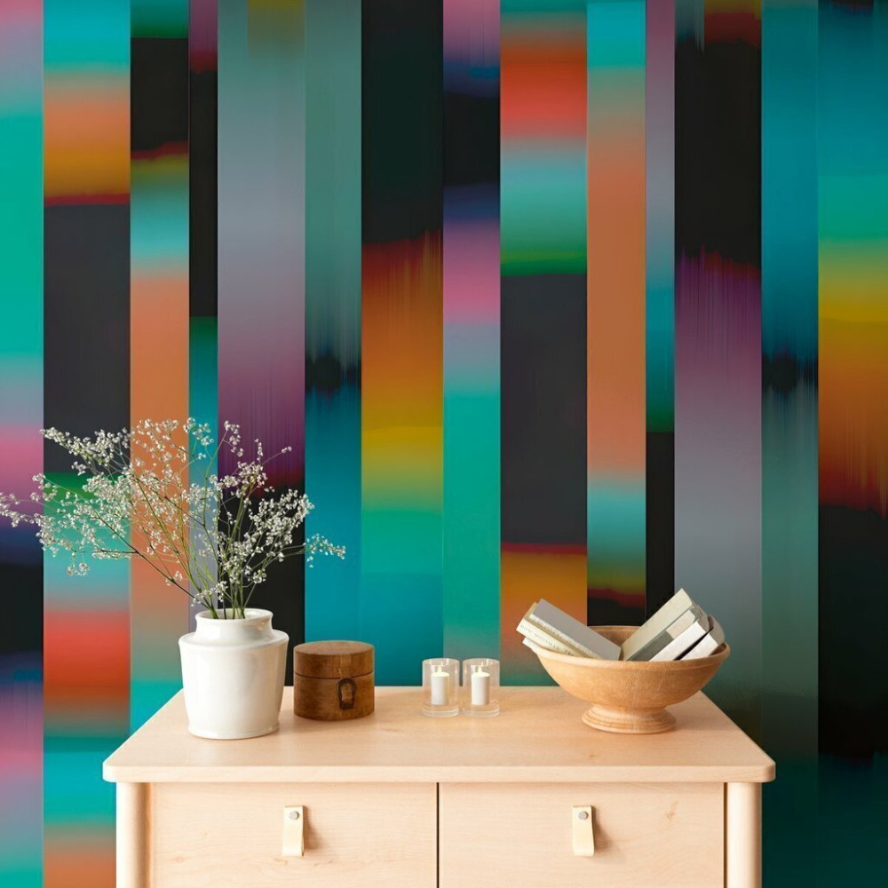 Papel de Parede Personalizado Cores Intensas