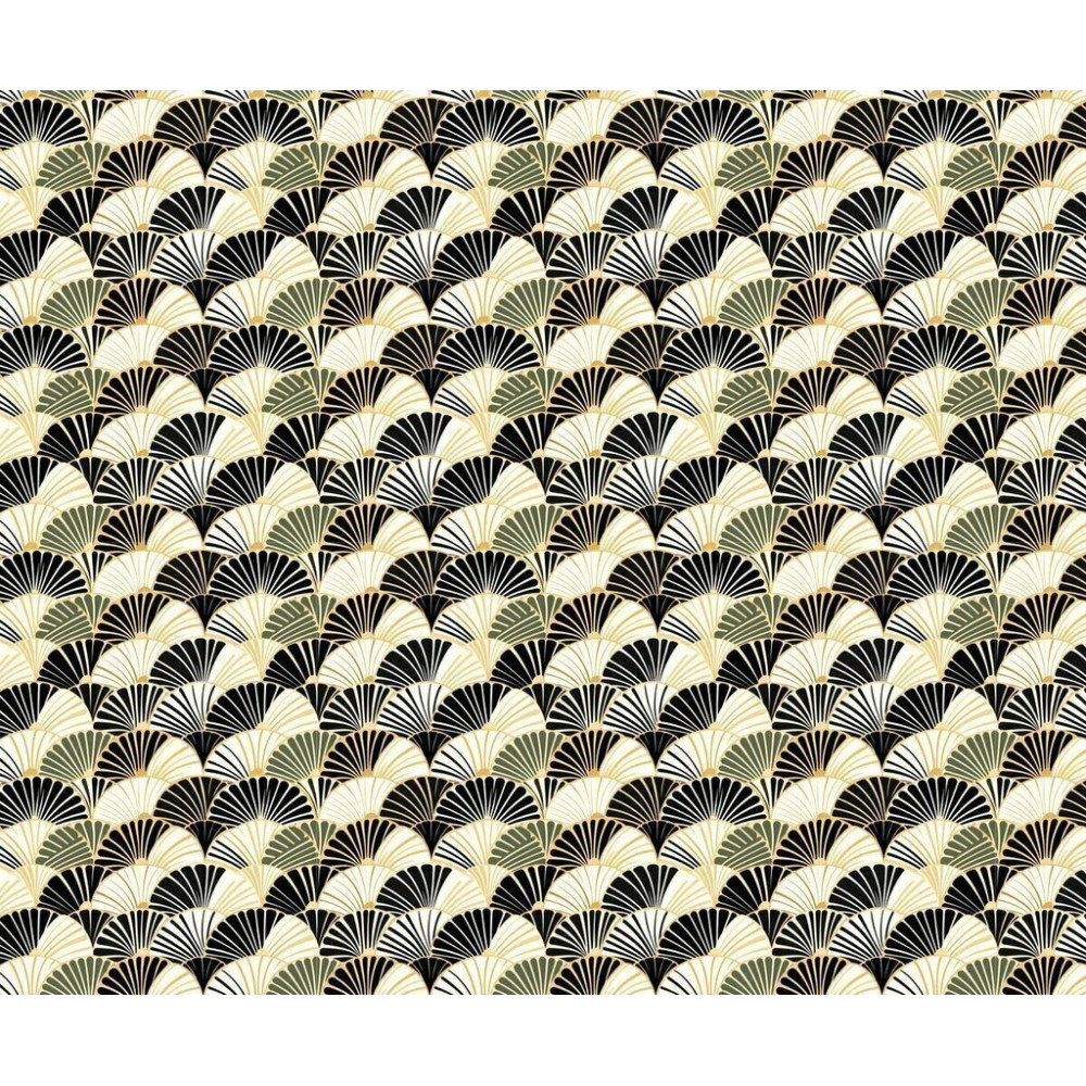 Papel de Parede Personalizado Leque Floral