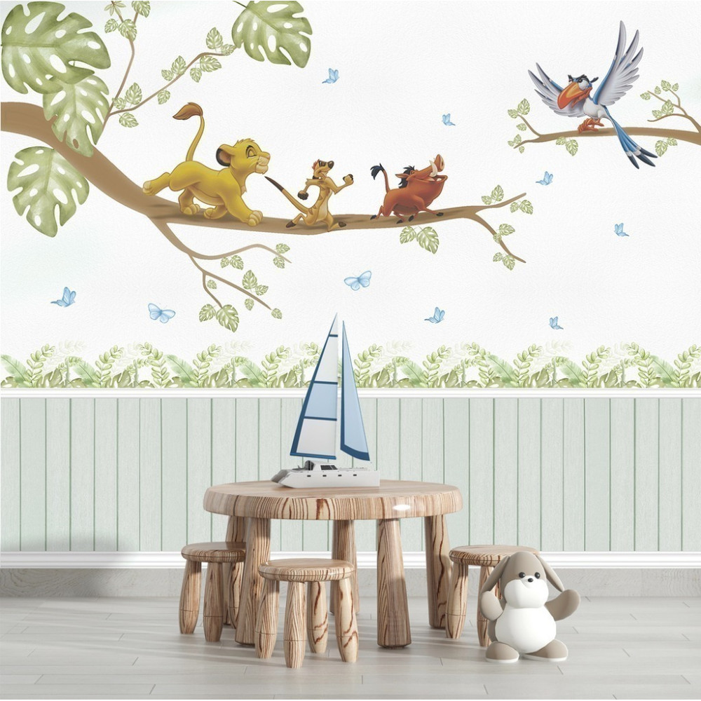 Papel de Parede Personalizado Hakuna Matata dos Animais