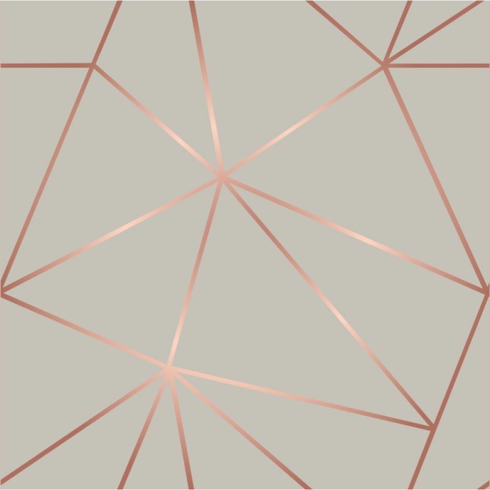 Papel de Parede Zara Fendi Rose Gold