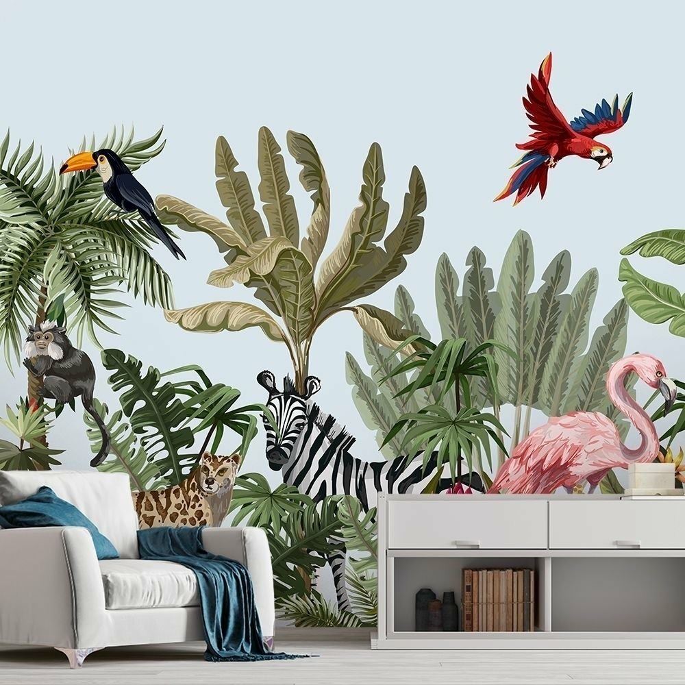 Papel de Parede Personalizado Floresta Tropical