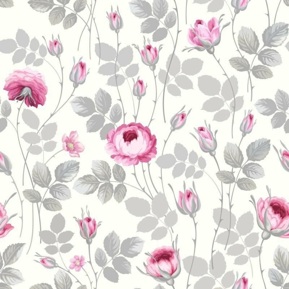 Papel de Parede Floral Hilary