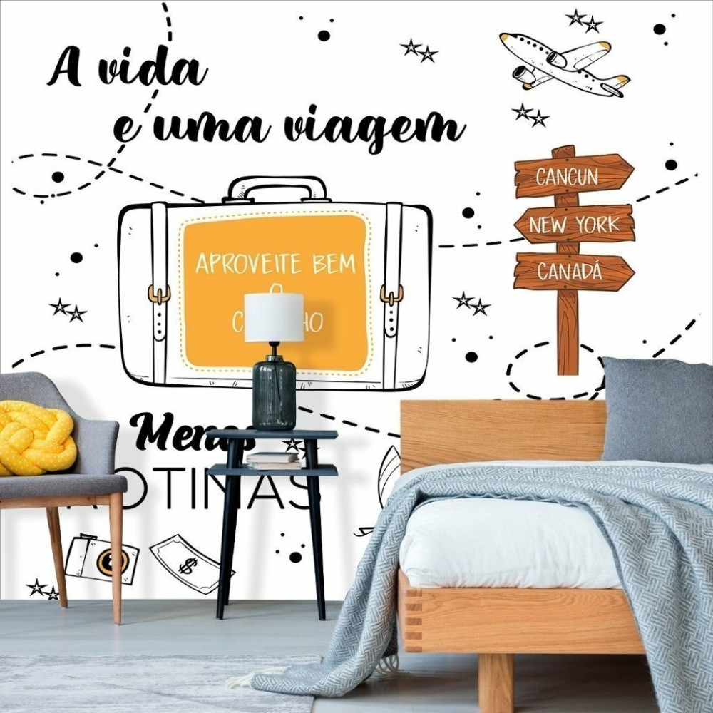 Papel de Parede Personalizado Viagens