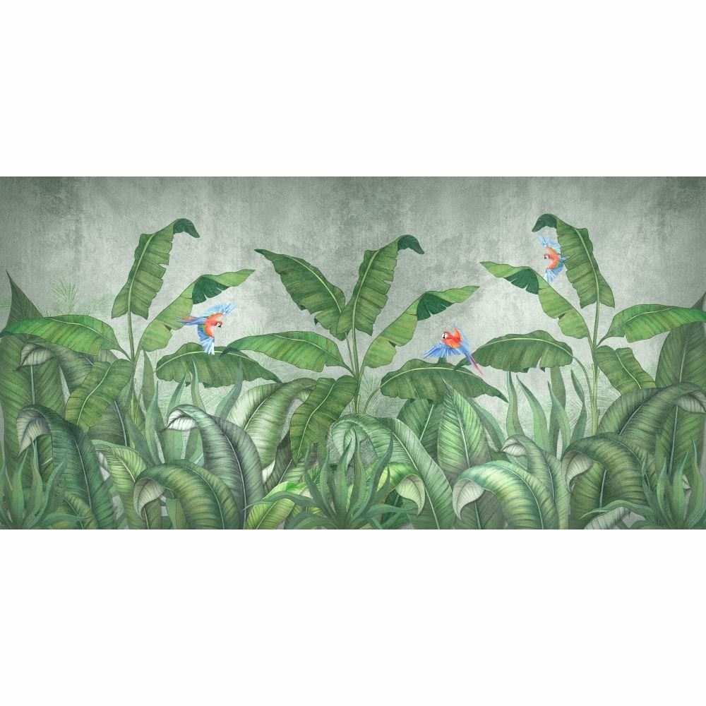 Papel de Parede Personalizado Bananeira Tropical