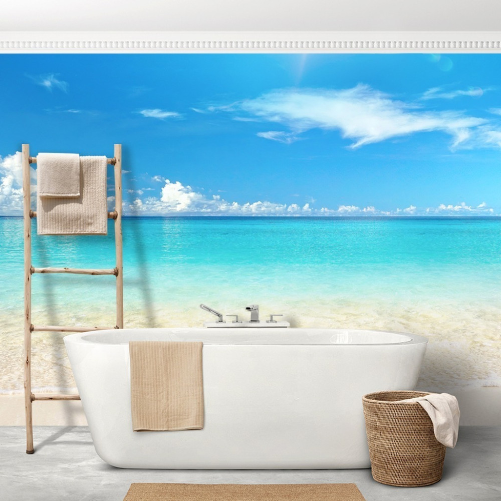 Papel de Parede Personalizado Praia Enseada Papel de Parede Personalizado Praia Enseada