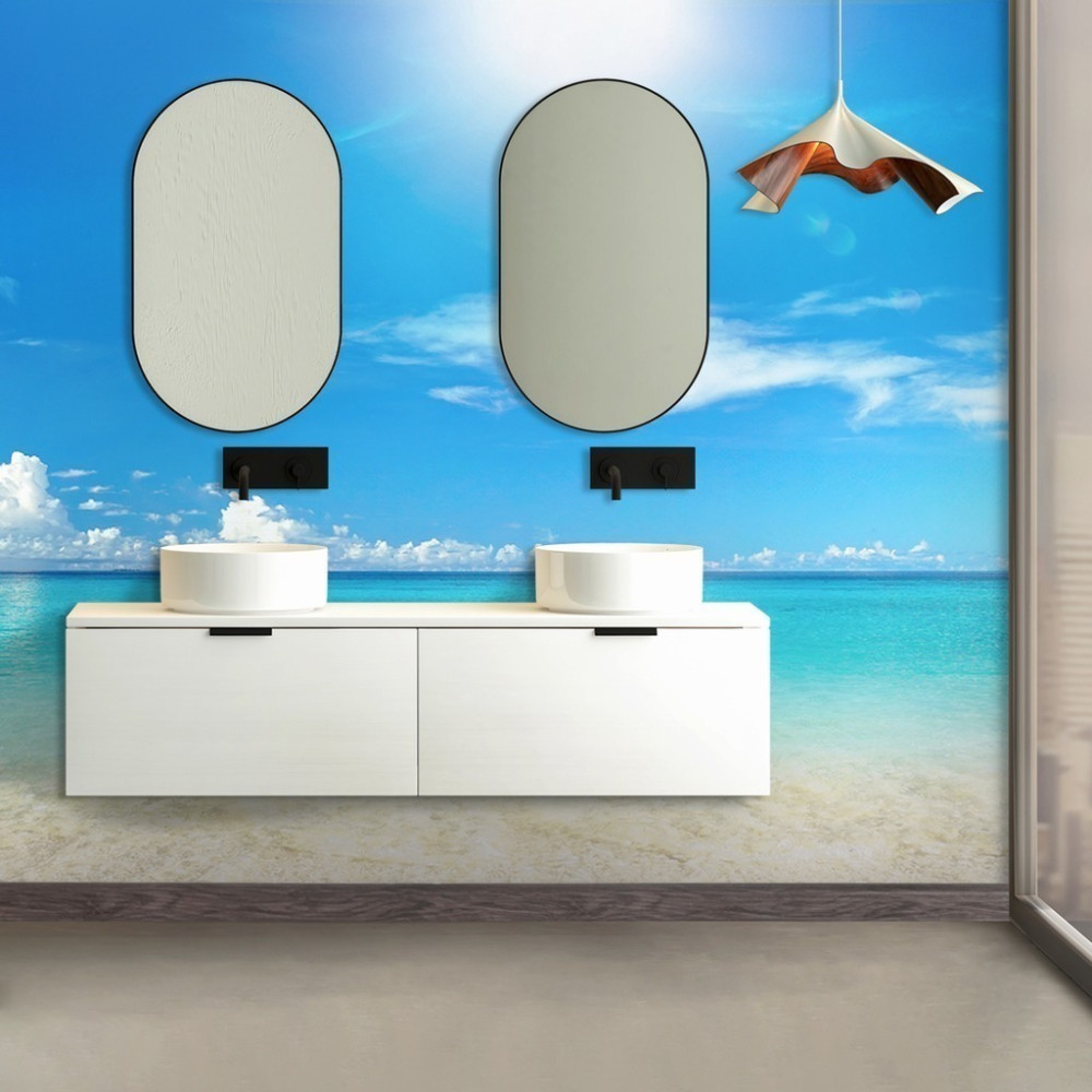 Papel de Parede Personalizado Praia Enseada Papel de Parede Personalizado Praia Enseada