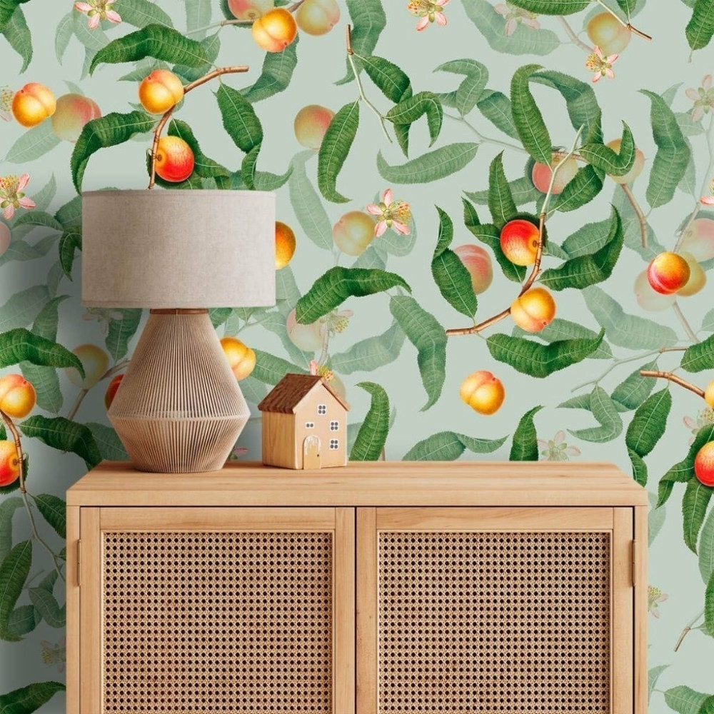 Papel de Parede Personalizado Peaches