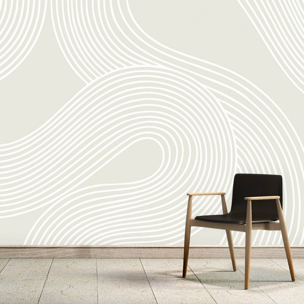 Papel De Parede Personalizado Clear Lines Papel De Parede Personalizado Clear Lines