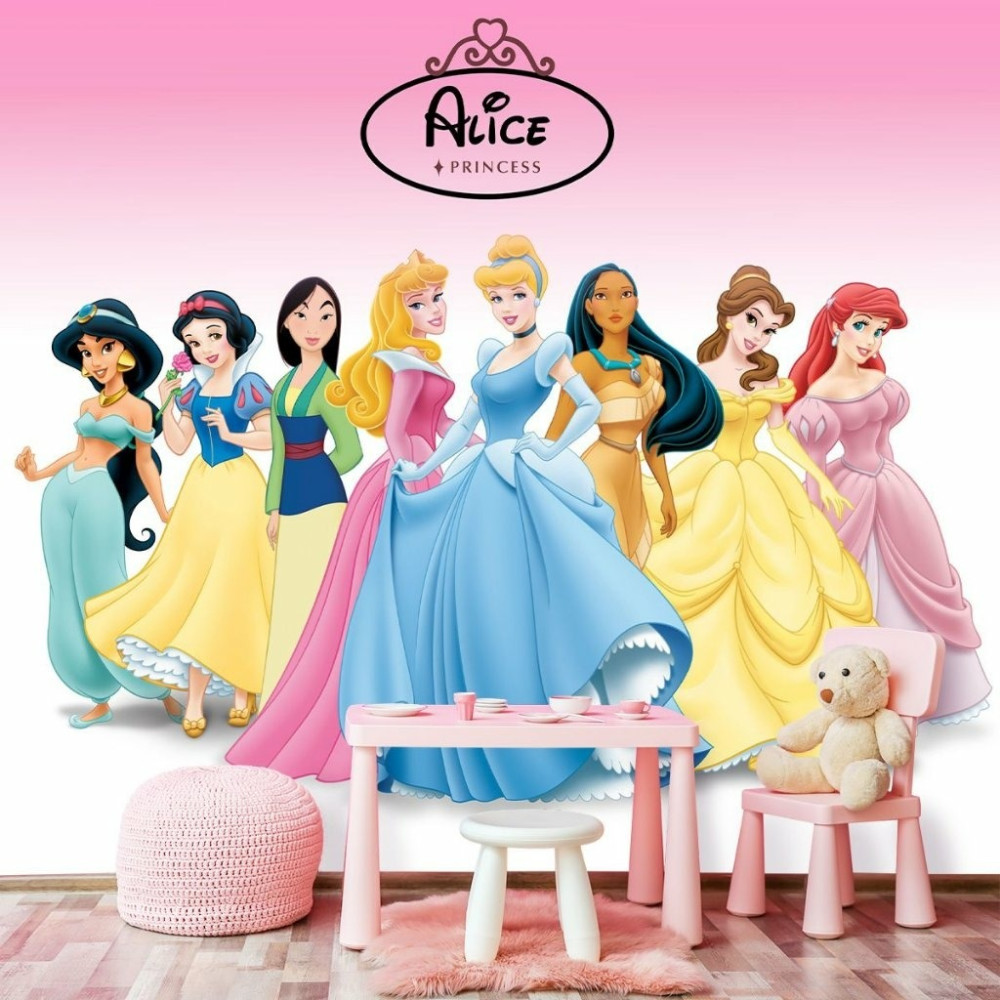 Papel de Parede Personalizado Princesas