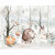 Papel de Parede Personalizado Baby Urso Aquarela