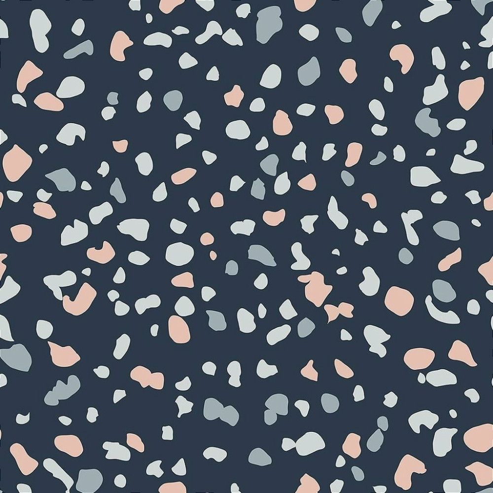 Papel De Parede Personalizado Granilite Fundo Azul Escuro